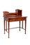 Antique writing desk, table, isolated