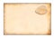 Antique yellowish parchment paper