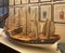 Antique Zheng He`s Armada Epic Voyage Vessel Model China Fishing Boat Fisherman Boat Education Display History Heritage