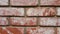 Antiqued Red Brick Background