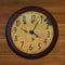 Antiqued Wall Clock