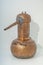 Antiques theme, Single rustic alquitar, arabic distiller