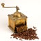 Antiquity coffee machine