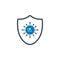 Antivirus, Antibacterial Icon.