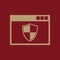 Antivirus icon. design. Firewall, Antivirus symbol. web. graphic. JPG. AI. app. logo. object. flat. image. sign. eps