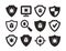 Antivirus protection. web icons set