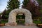 Antler Arch  With Sky in Jackson