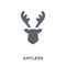 Antlers icon from Christmas collection.