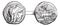 Antoninianus or Roman Coin, vintage engraving