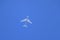 Antonov Airplane at the blue sky