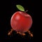 The Ants powerful carrying apple