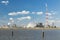 Antwerp Harbor Refinery And Flare Stack