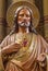 Antwerp - Jesus heart statue from Joriskerk or st. George church