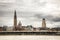 Antwerp skyline with the schelde river