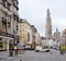 Antwerp. View of the Cathedral of the Sacred Mother of God.