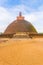 Anuradhapura Abhayagiri Stupa Steps Dirt Field V