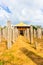 Anuradhapura Brazen Palace Stone Pillars Front V