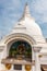 Anuradhapura ruin, historical capital city of the Sinhalese Buddhist state on Sri Lances Thuparamaya dagoba stupa.