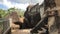 Anuradhapura, Sri Lanka, view cave near mountain