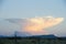 Anvil Cloud Thunderstorm in the distance