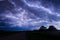 Anvil Crawler Lightning over northern Nebraska