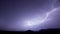 Anvil lightning over Warner Valley Utah