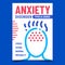 Anxiety Disorder Creative Promotion Banner Vector