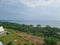 Anyer beach from the top of the roof