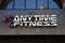 The Anytime Fitness gym chain in Dorchester, Dorset in the UK