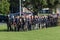 Anzac Day 2018, Tauranga, New Zealand. Veterans and members of the army and navy