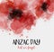 Anzac Day. Lest we forget