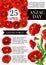 Anzac Day Lest We Forget holiday vector poster