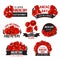 Anzac Day Lest We Forget poppy vector ribbons icons