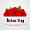 Anzac Day vector poster. Lest We forget.