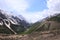 Anzob pass in May, Tajikistan