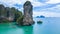 Ao Nang Tower, one of Krabi most famous rock, Ao Nang, Krabi, Thailand