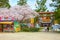 Aomoriagatamamorukuni Shrine at Hirosaki park, Japan