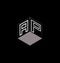 This is AP joint Cube line Letter logo desidn.
