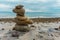 Apacheta Stone Mound in Sayulita Mexican Beach