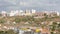 Apartment buildings and urban wasteland in the suburbs of Lisbon