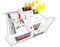 Apartment diagram with radiators and photovoltaic and solar panels