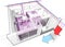 Apartment diagram with underfloor heating and heat pump