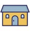 Apartment, family house Isolated Vector Icon which can be easily edit or modified.