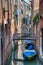 Apartments on a canal, Venice, Italy