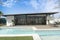 Apartments fitness center and pool in Hermosillo, Mexico