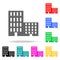 apartments icon. Elements of real estate in multi colored icons. Premium quality graphic design icon. Simple icon for websites, we