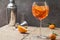 Aperol spritz cocktail