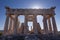 Aphaia temple in Aegina Island, Greece