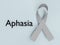 Aphasia - mental concept