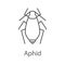 Aphid linear icon